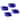NewAge Products Blue Parts Bins (Steel SW/SBS) - Pack of 4