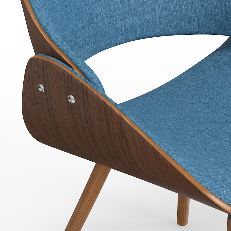 WYNDENHALL Malone Mid Century Modern Bentwood Dining Chair