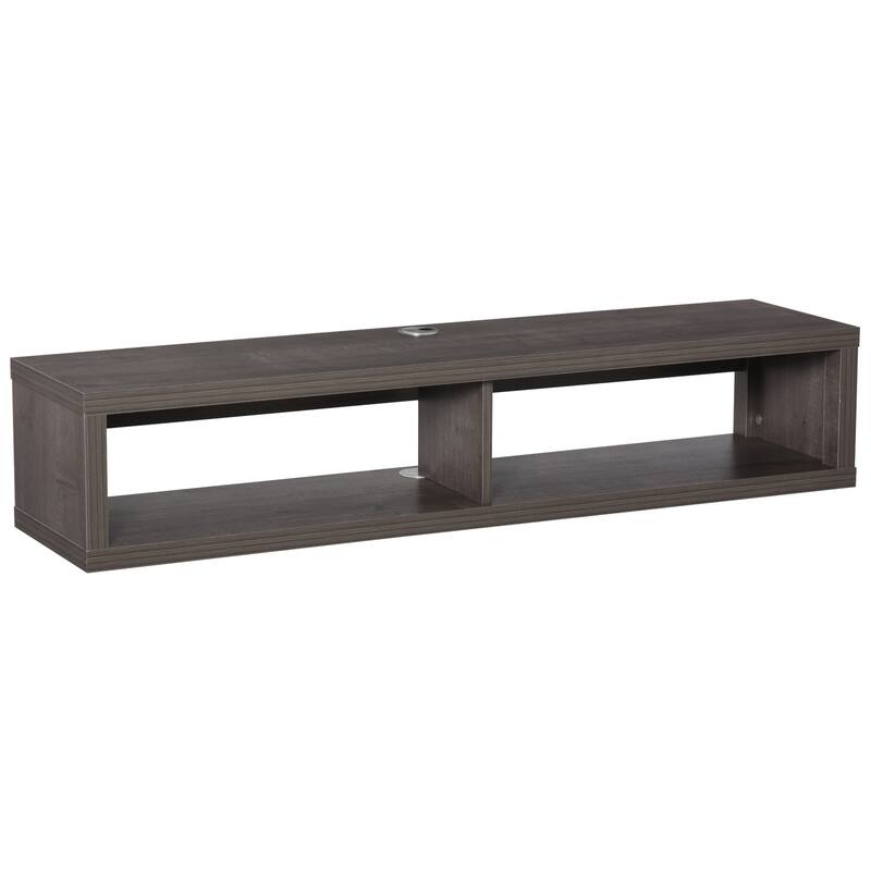 Wall Mounted TV Stand, Media Console Floating Storage Shelf