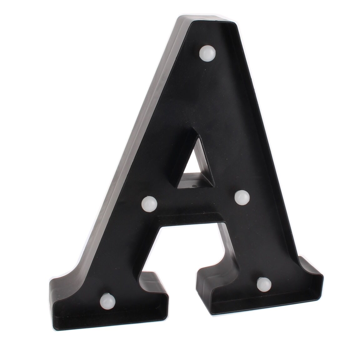 Shop Pub Plastic Decor English A Letter Alphabet Free Diy Hanging Led Light Black Overstock 28960400