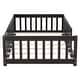 preview thumbnail 31 of 55, Floor Platform Bed with Fence without Door