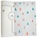 preview thumbnail 1 of 2, Boho town + Road nordic, Ofie mat - Multi-Color - N/A