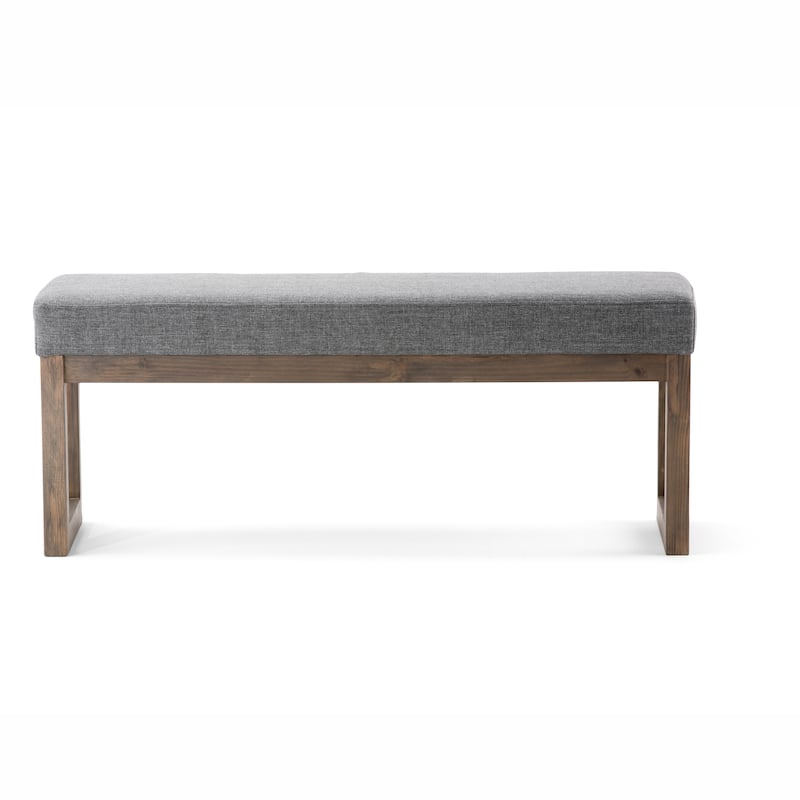 WYNDENHALL Madison 44 inch Wide Contemporary Rectangle Ottoman Bench