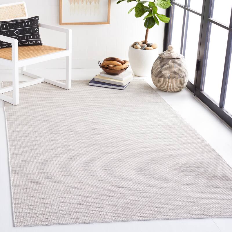 Martha Stewart by SAFAVIEH Silvestra Indoor/ Outdoor Rug - 5'1" x 7'6" - Ivory