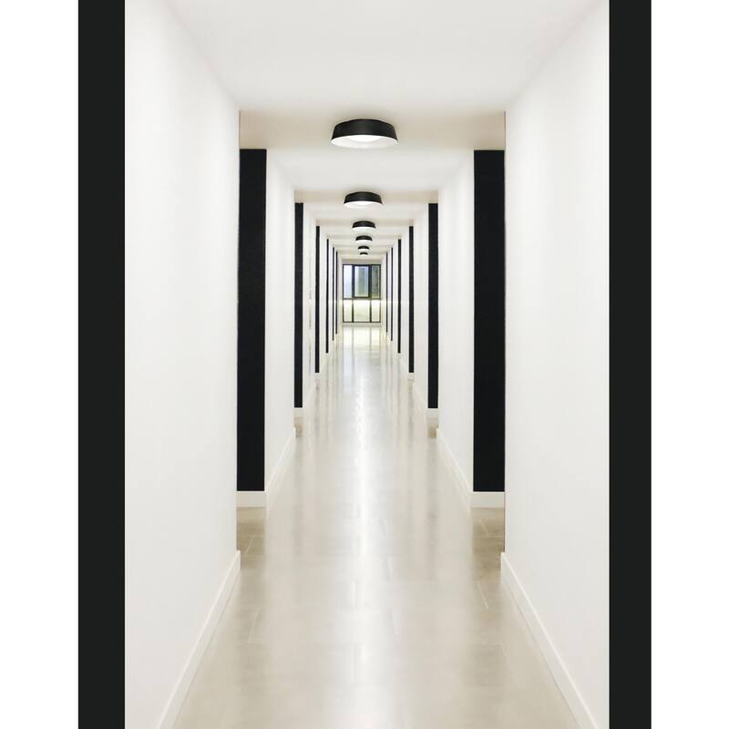 AFX DUNF15LAJUD Duncan 16" Wide LED Flush Mount Ceiling Fixture