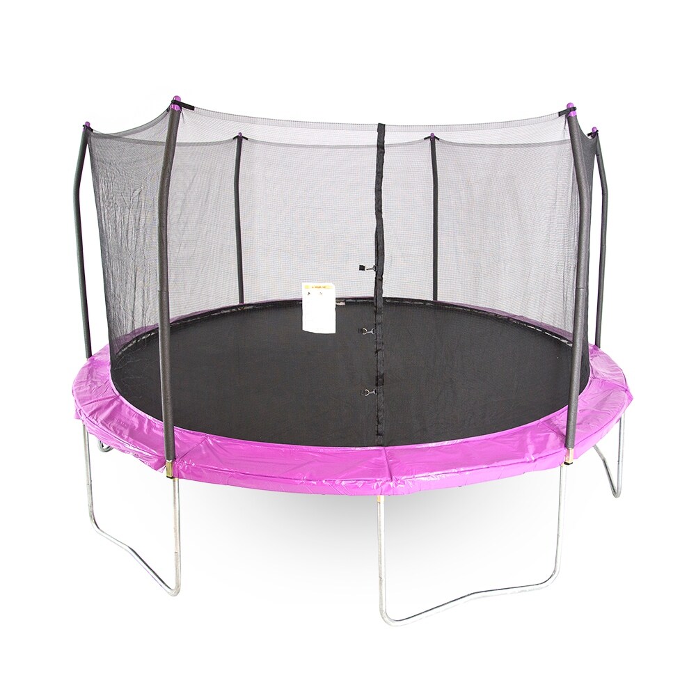 15 ft trampoline with enclosure best sale