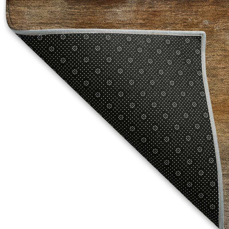 Machine Washable Indoor/ Outdoor Contemporary Ombre Chantille Rug
