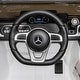 preview thumbnail 1 of 6, White 12V Kids Electric Car, Licensed Mercedes G500, Remote & Music 5-7 Years - White