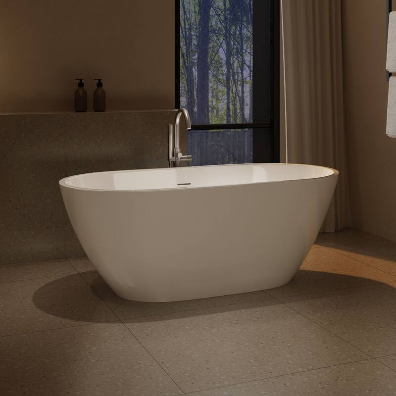 OVE Ayago Free Standing Bathtub Kit with extra Hardware