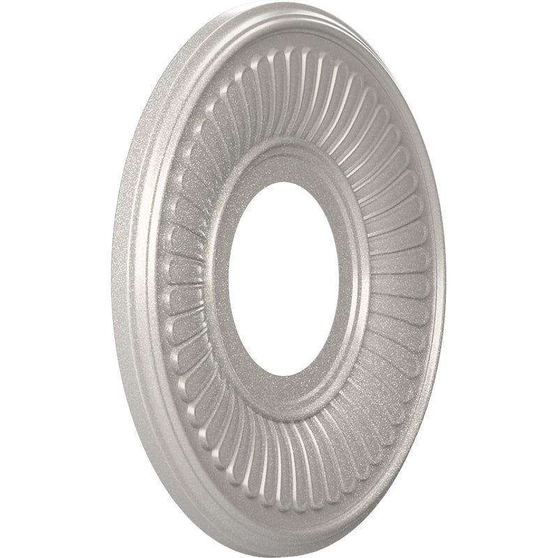 3 1/2" Inside Diameter - Berkshire Thermoformed PVC Ceiling Medallion