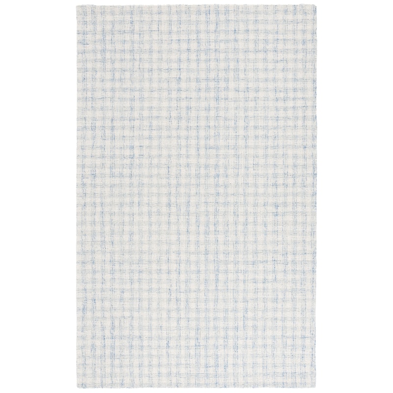 SAFAVIEH Handmade Ebony Katarin Contemporary Wool Rug