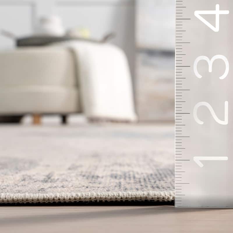 Nuloom Milana SpinClean Modern Cotton Machine Washable Area Rug