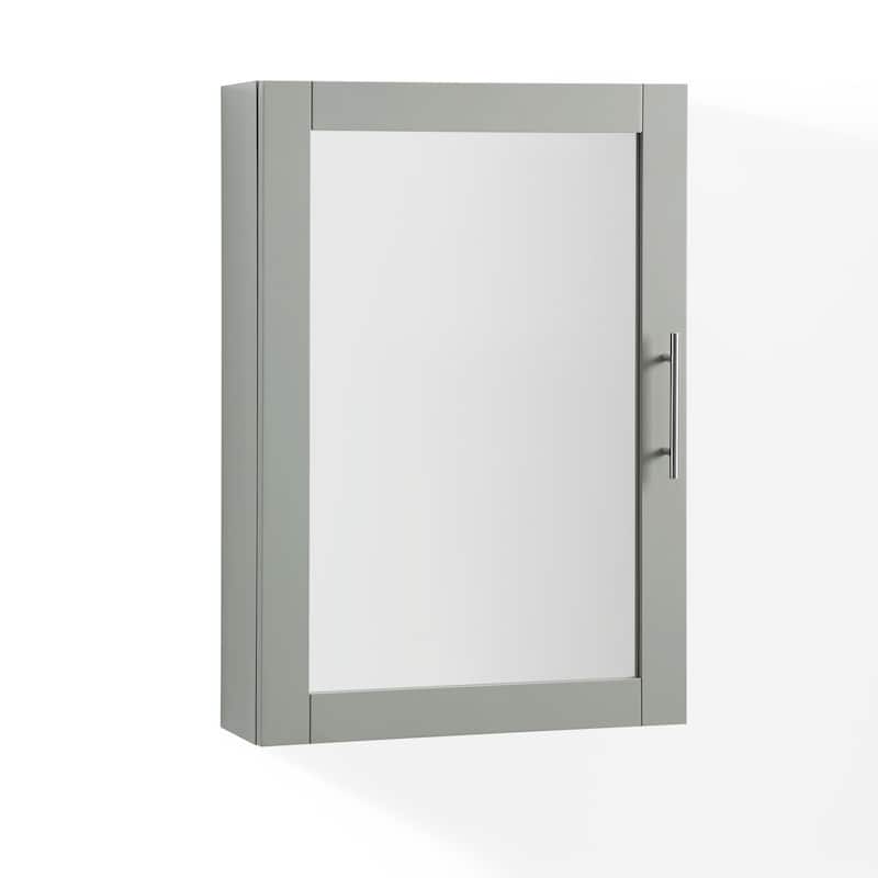 Crosley Savannah Mirrored Wall Cabinet