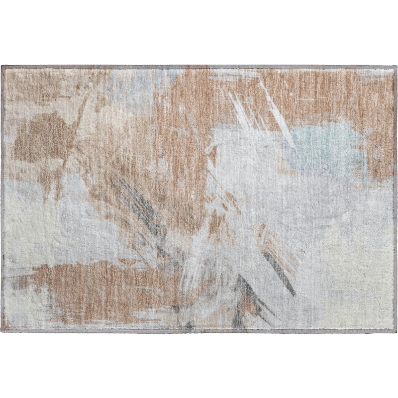 Premium Washable Super Soft Modern Brushstrokes Mayfield Rug
