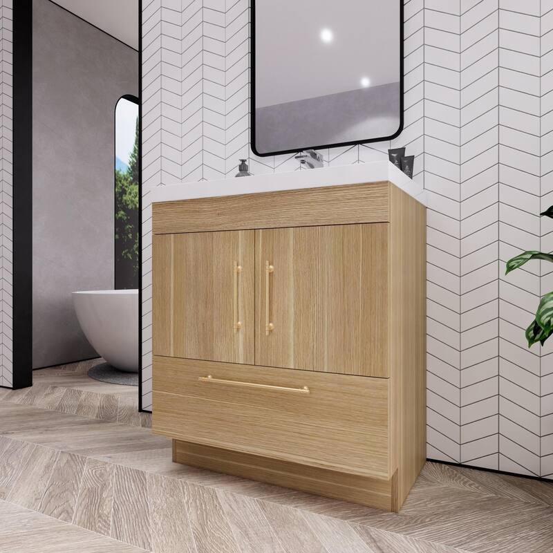Eliza 30'' Freestanding Vanity with Single Sink