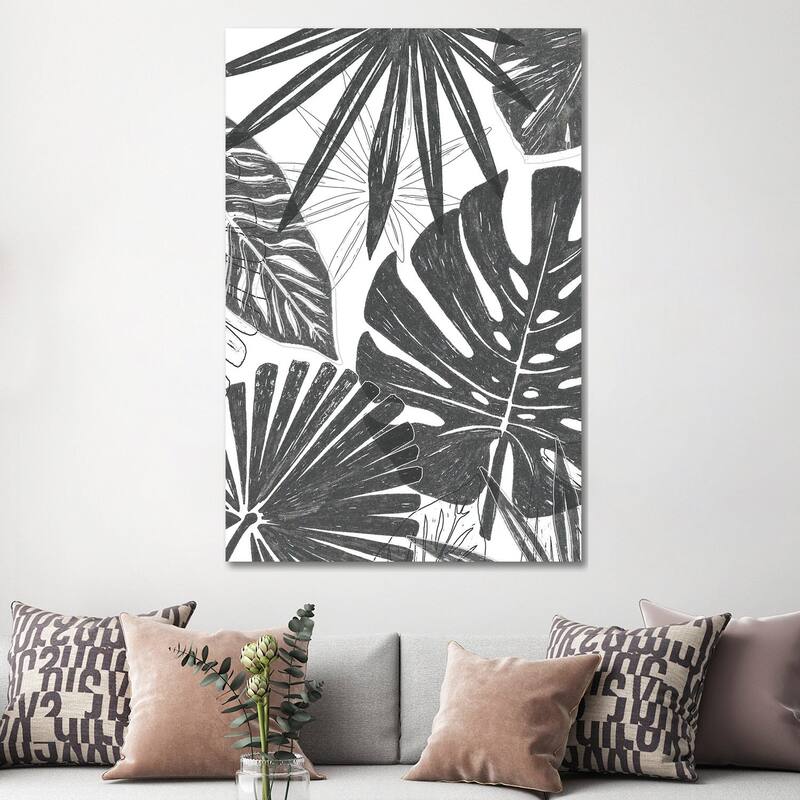 iCanvas "Palm Shadows II" by June Erica Vess Canvas Print