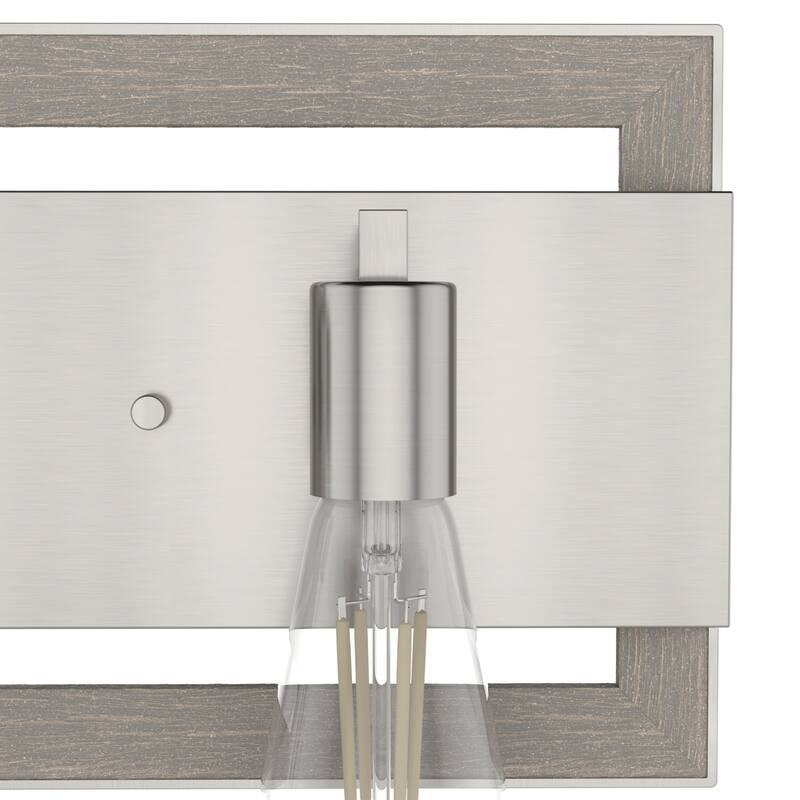Hunter Woodburn Vanity Wall Light - Modern Farmhouse, Transitional, Rustic - Damp Rated!