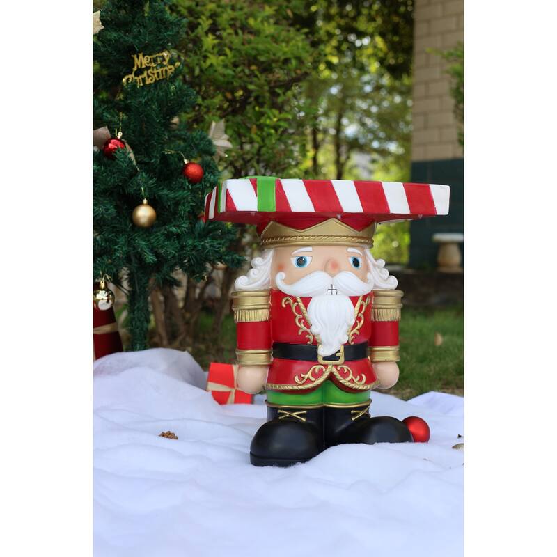Pre-lit Nutcracker Soldier Christmas Tabletop Decoration - 22"