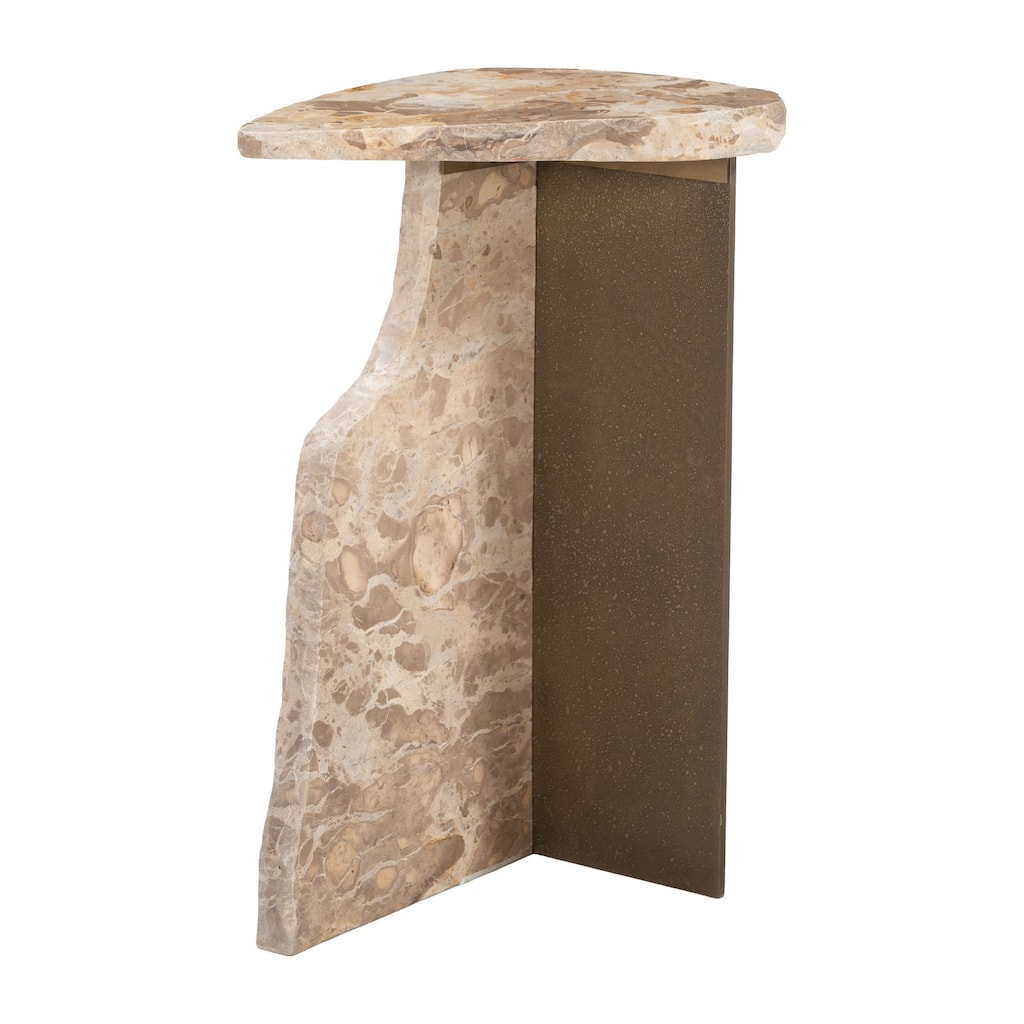 Surya Side Table Beige