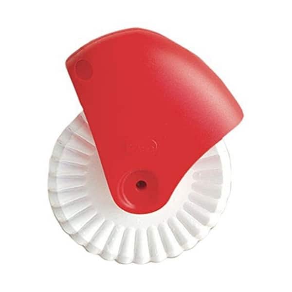 slide 2 of 11, Pastry Wheel Roller Decorator Cutter Pizza Pie Crust Manual Shaping Baking Tool - no
