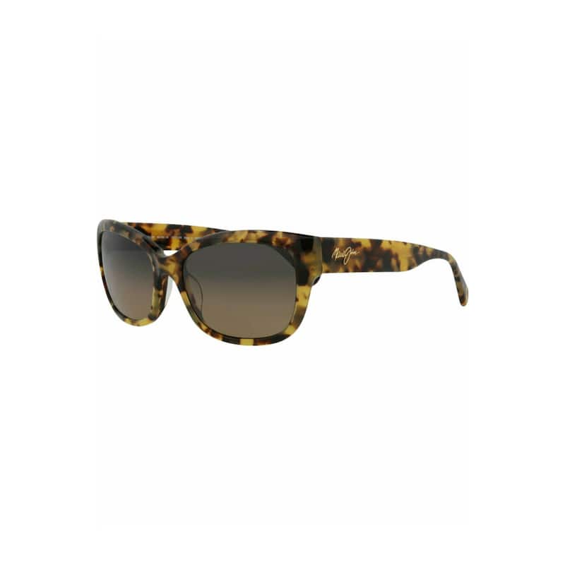 Maui Jim Cat Eye-Frame Acetate Sunglasses - Tortoise Tortoise Bronze
