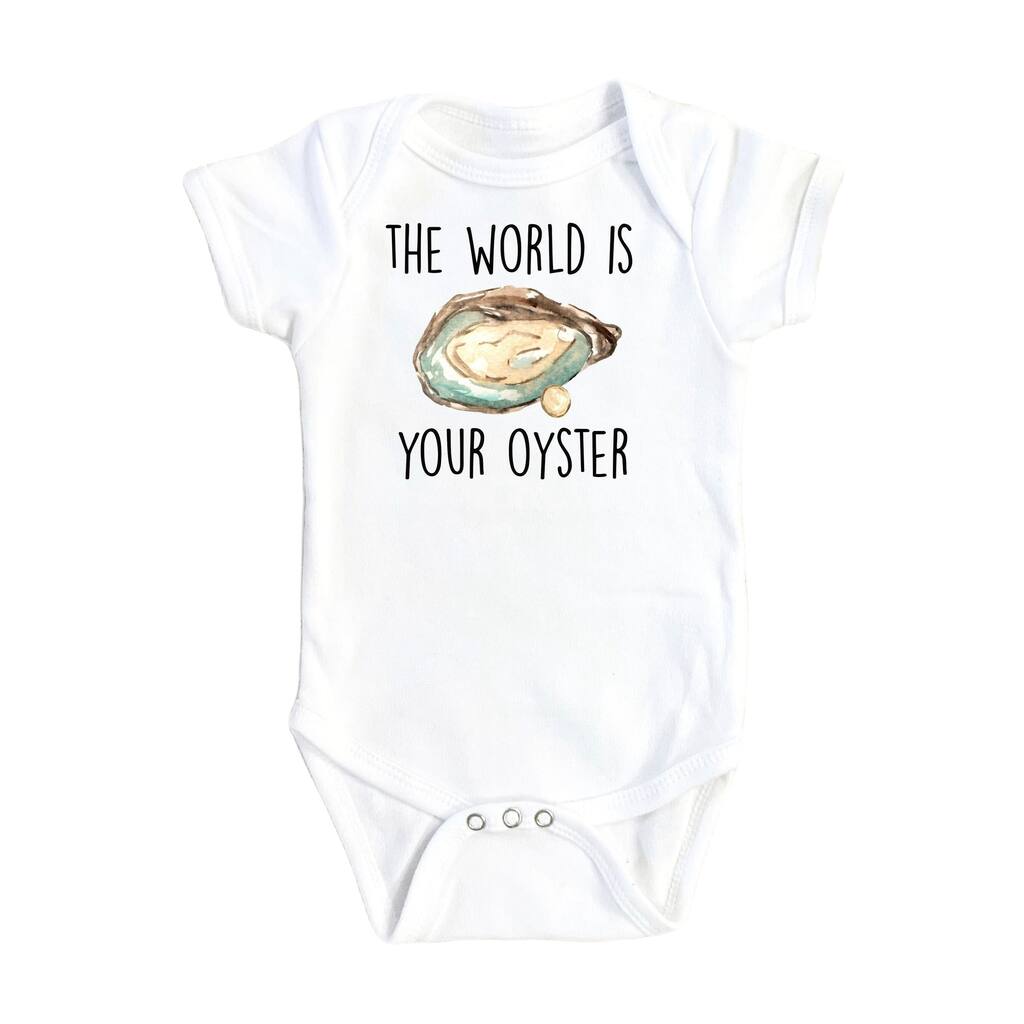 Oyster World - Baby Boy Girl Clothes Infant Bodysuit Funny Cute Newborn