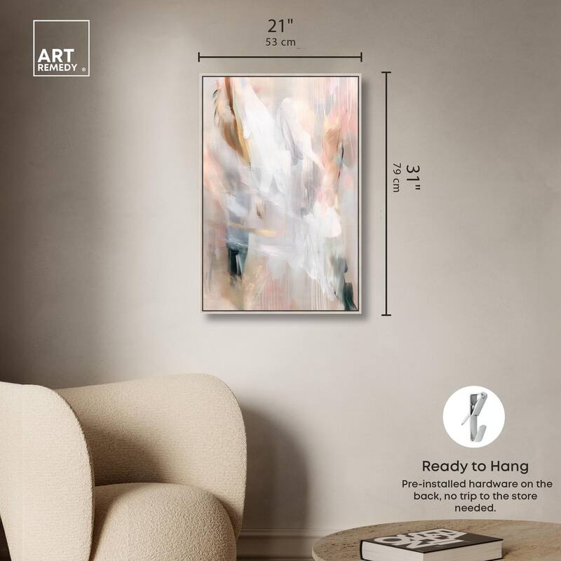 Drifting Colors I Canvas by Art Remedy