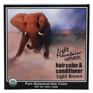 Shop Light Mountain Henna Haircolor Brown Light 4 Oz Free