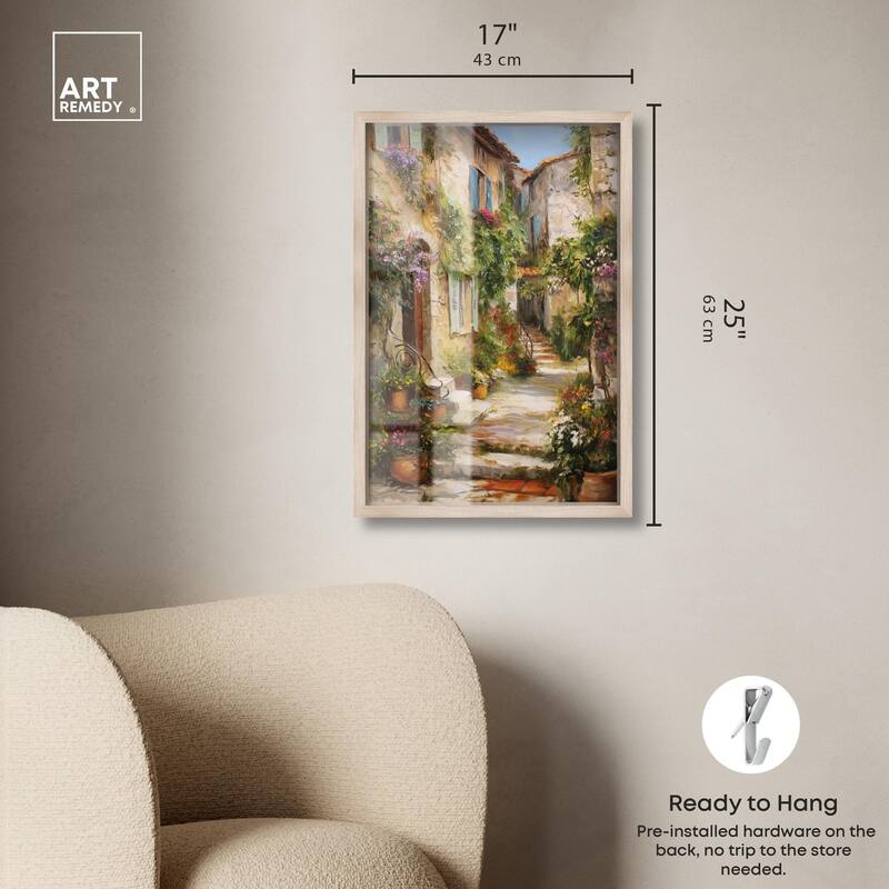 Mediterranean Charm II Shadowbox by Art Remedy