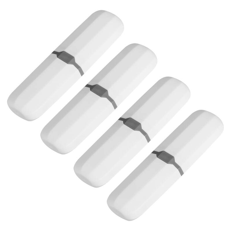 4pcs Travel Toothbrush Case Portable Toothbrush Holder for Home Travel
