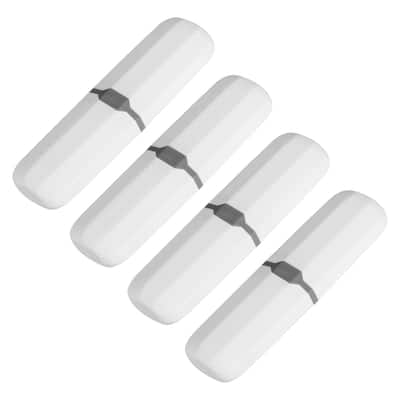 4pcs Travel Toothbrush Case Portable Toothbrush Holder for Home Travel