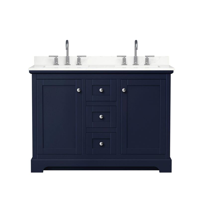 Wyndham Collection WCV232348D-QTZ-US3MXX Avery 48" Free Standing