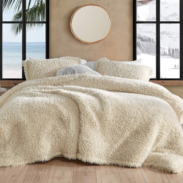 Fluffy Clouds Coma Inducer Oversized Comforter Set Bleached