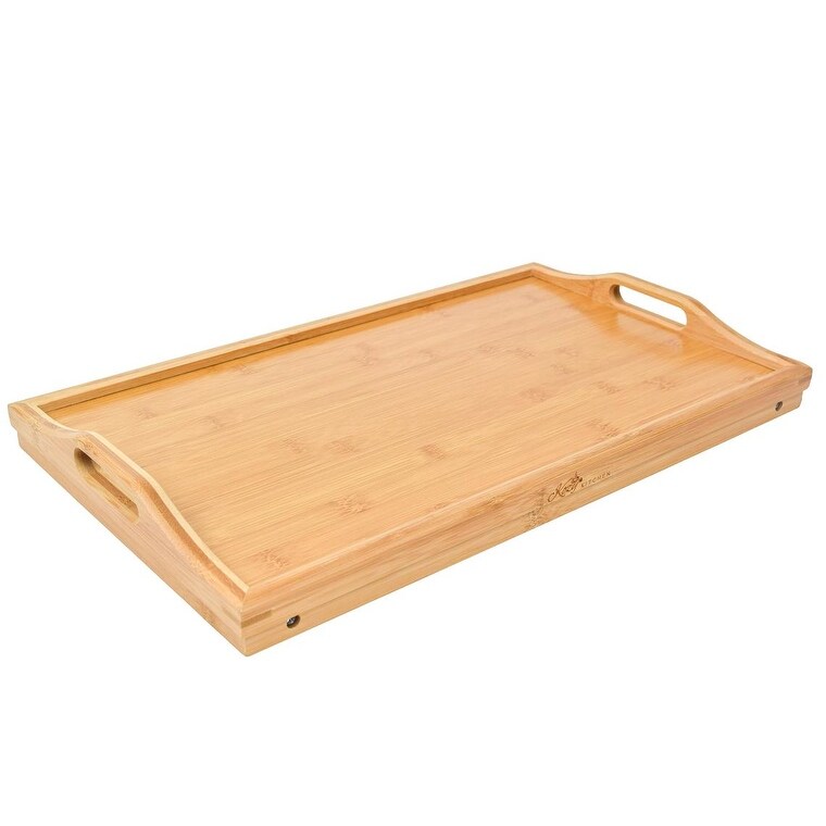 Ottoman Tray with Legs Breakfast in bed Tray Farmhouse tray Wooden tray Kitchen tray Serving Tray Wedding Decor
