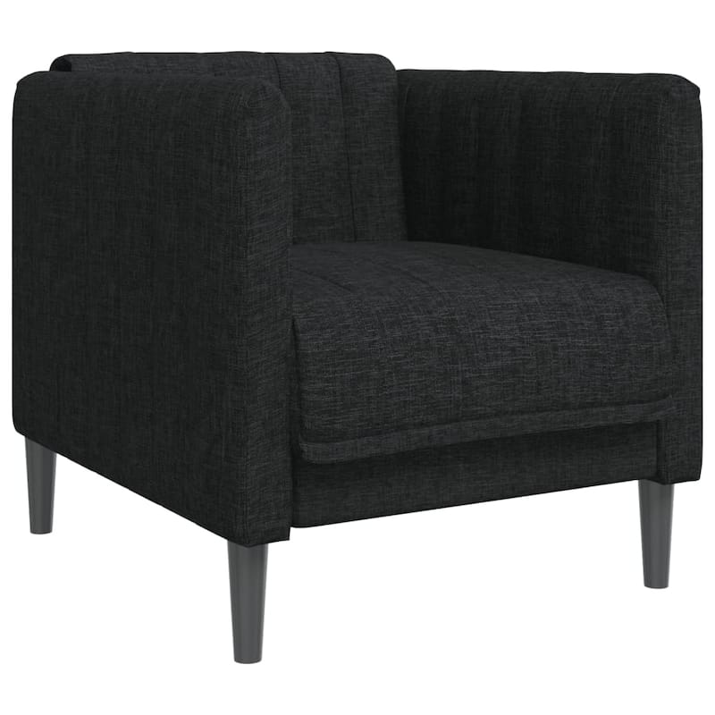 vidaXL Sofa Chair Upholstered Armchair Seating Living Room Faux Suede Leather