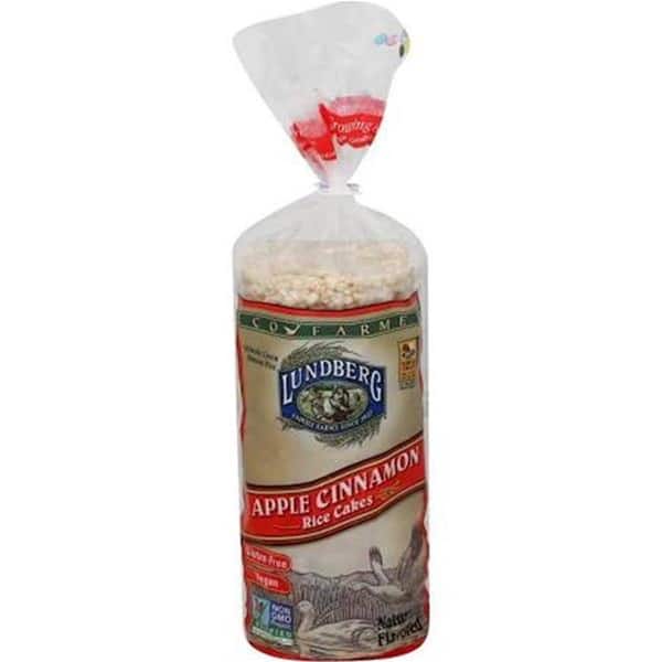 Shop Lundberg Family Farms Apple Cinnamon Rice Cakes 12 9 5 Oz Bags Overstock 16173780