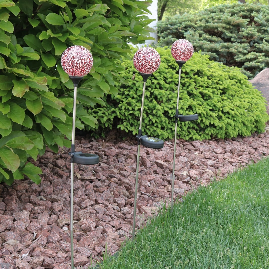 Mosaic solar stake lights new arrivals