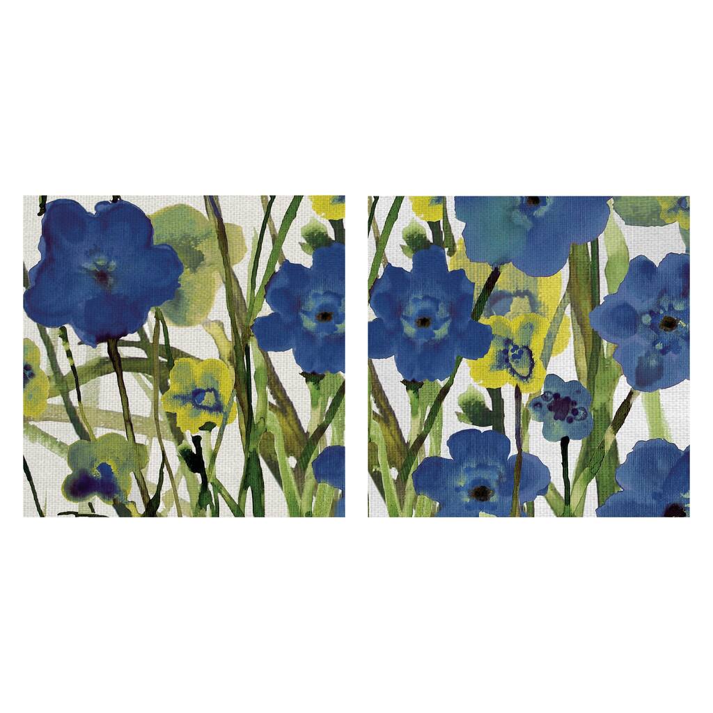 Picking Flowers I, II by Susan Jill Canvas Art Prints