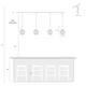 Alisar Modern 7inch Mini Farmhouse Cage Pendant Lights 1-light Metal Wire Black Ceiling Lights for Kitchen Island