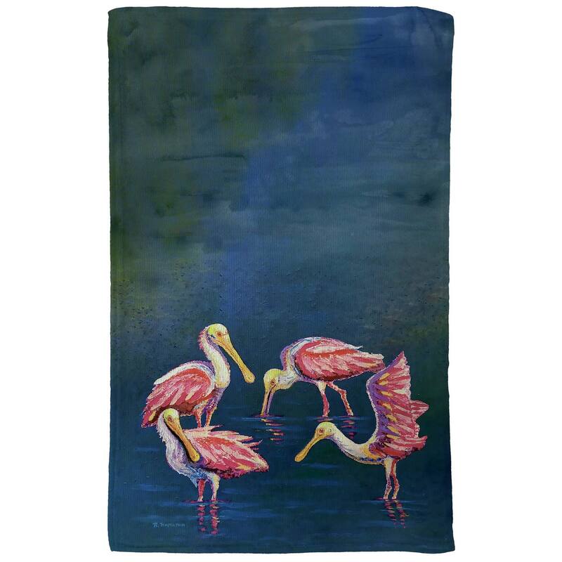 Spoonbill Gathering Kitchen Towel - 16x25
