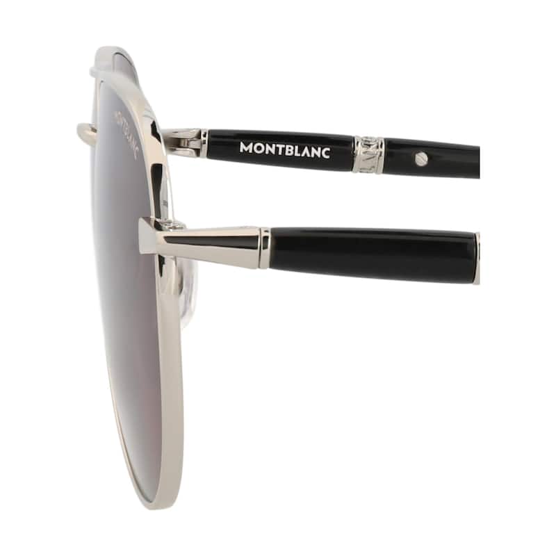 Montblanc Aviator-Frame Metal Sunglasses