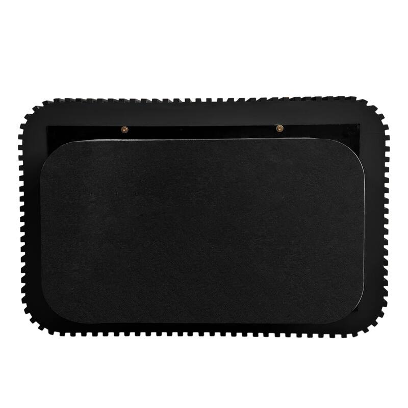 Fluted 38.6" Lift-top Coffee Table, Solid Wood Modern Accent Table with Storage and Adjustable Height