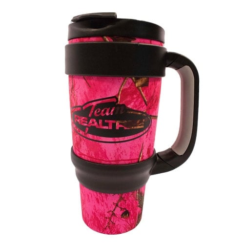 Evolution Design Big Game Travel Paradise Pink 800 ml Mug w/ Tampered Bottom