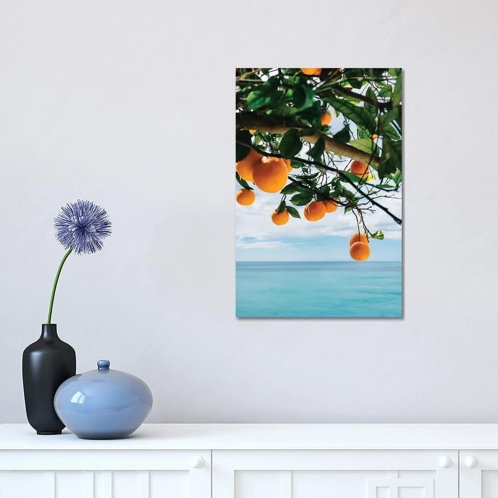 iCanvas "Amalfi Coast Oranges IV" by Bethany Young Canvas Print
