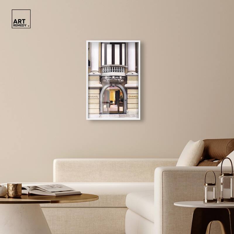 Expensive Store in Paris Shadowbox by Art Remedy