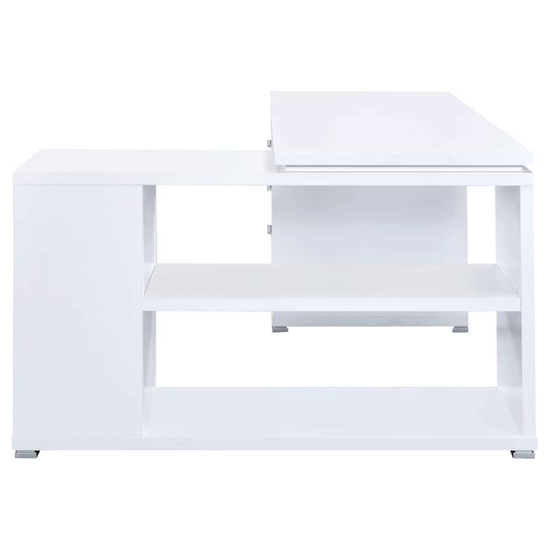 Yvette 60-inch 3-Drawer L-Shape Computer Desk