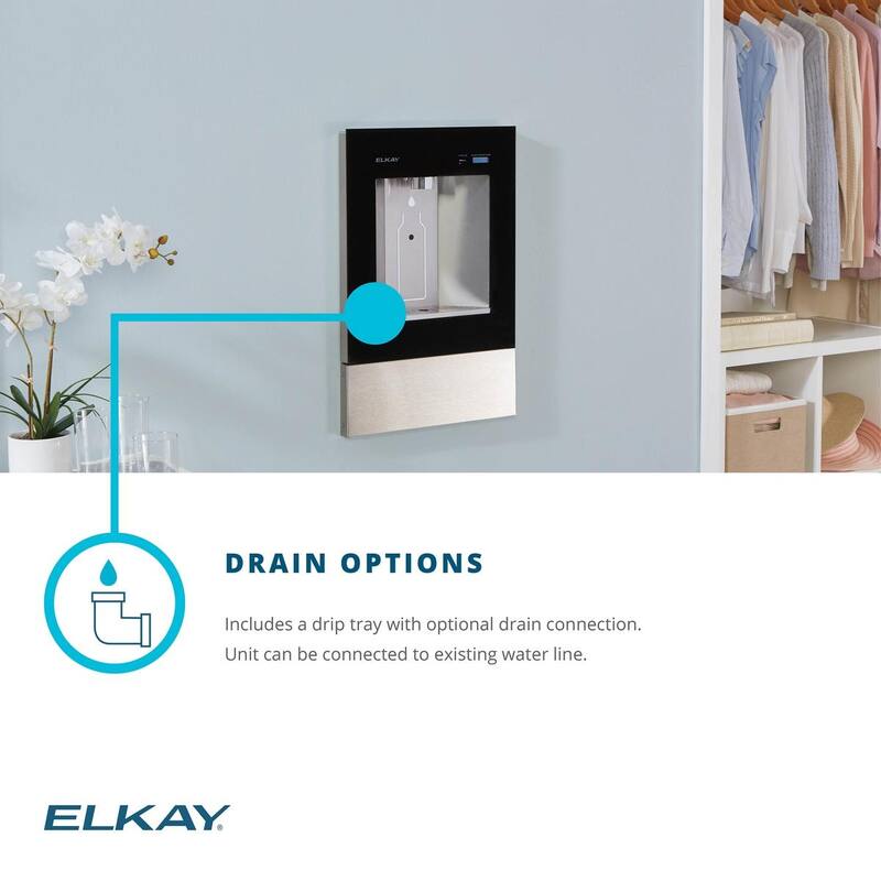 Elkay ezH2O Liv Built-in Filtered Water Dispenser Non-refrigerated