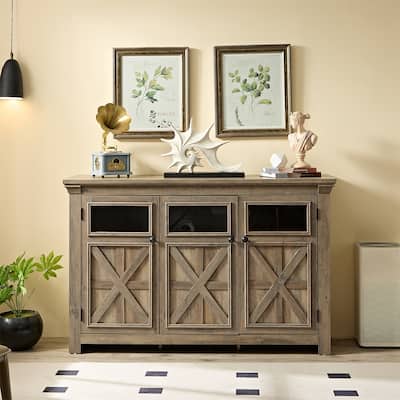 MDF 3-Doors Cabinet Buffet Sideboard