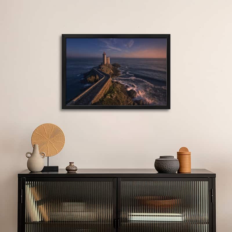 Le Petit-Minou Premium Framed Poster by Oskar Baglietto