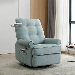 270° Swivel Recliner with USB Port, Side Pocket and Touch Sensitive ...